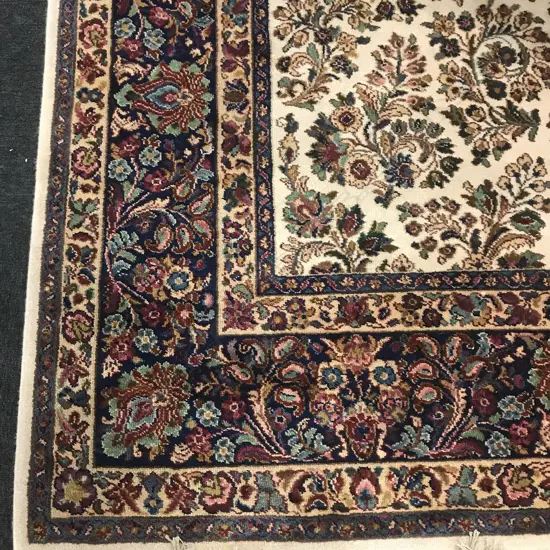 SAROUK STYLE MACHINED RUG - MADE IN THE USA