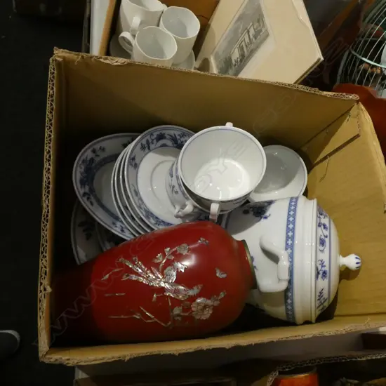 BOX LOT B/W CHINA 