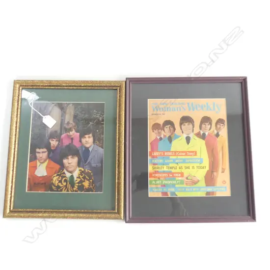 (19) 2X FRAMED ARTICLES FEATURING LARRY'S REBELS