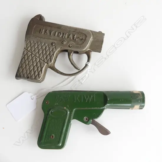 (3) 2 TOY GUNS ‘KIWI & NATIONAL’