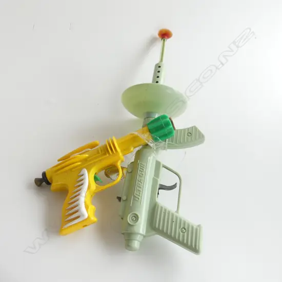 (3) 2 TOY PLASTIC RAY GUNS