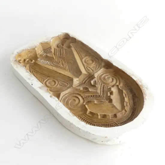 (40) PLASTER TIKI MOULD, 320 x 180mm