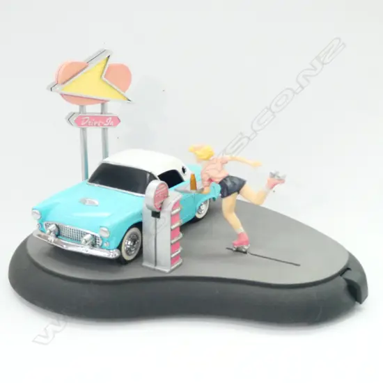 1992 FRANKLIN MINT 1950S 'HAPPY DAYS' STYLE MONEY BANK L. 330mm