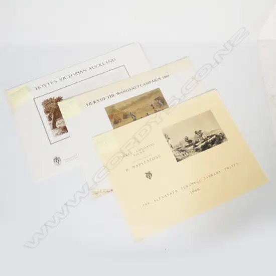 A LARGE COLLECTION OF PRINTS PUBLISHED BY 'THE ALEXANDER TURNBULL LIBRARY'