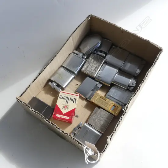 (56) SMALL BOX 16 LIGHTER COLLECTION