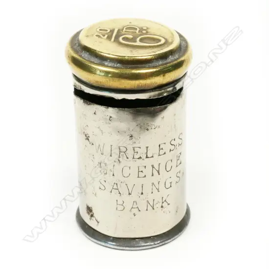 Wireless Licence Savings Bank. 20x6d