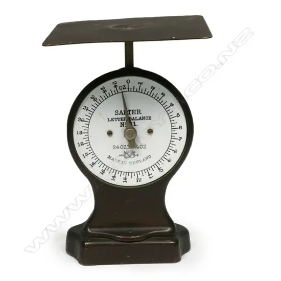 Black Metal SALTER LETTER BALANCE No.11,