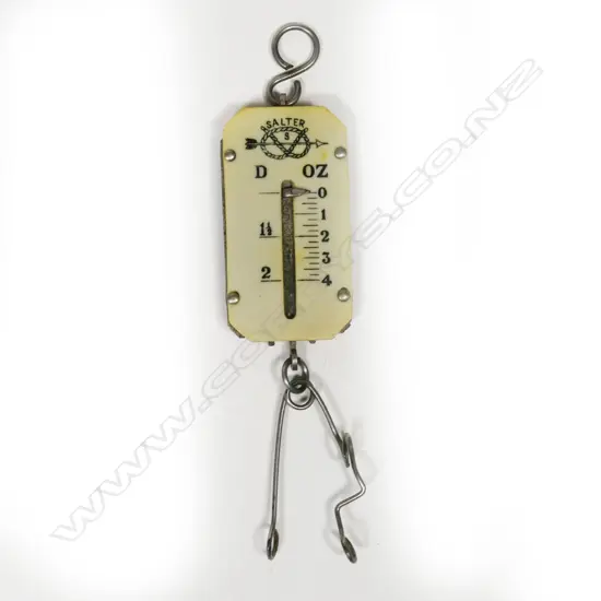 Salter Pocket Letter Scale, 4 ounces by ounces and dram up to 2 Dram,