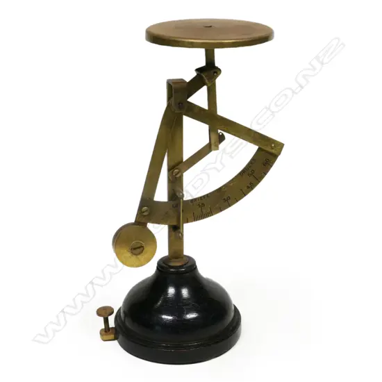 Neat German Brass and ‘Plastic’ Base, Pendulum Balance,