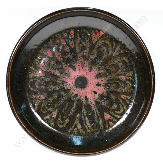 Graeme Storm stoneware shallow bowl