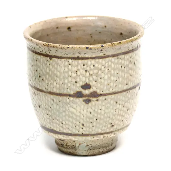 Tatsuzō Shimaoka 1961 stoneware yunomi