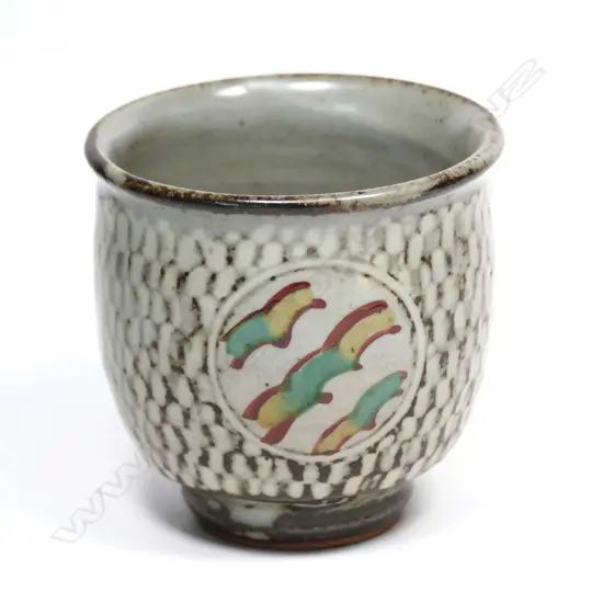 Tatsuzō Shimaoka 1989 stoneware yunomi