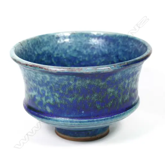 Graeme Storm stoneware pedestal bowl