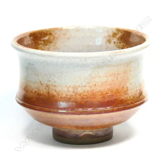 Graeme Storm stoneware pedestal bowl