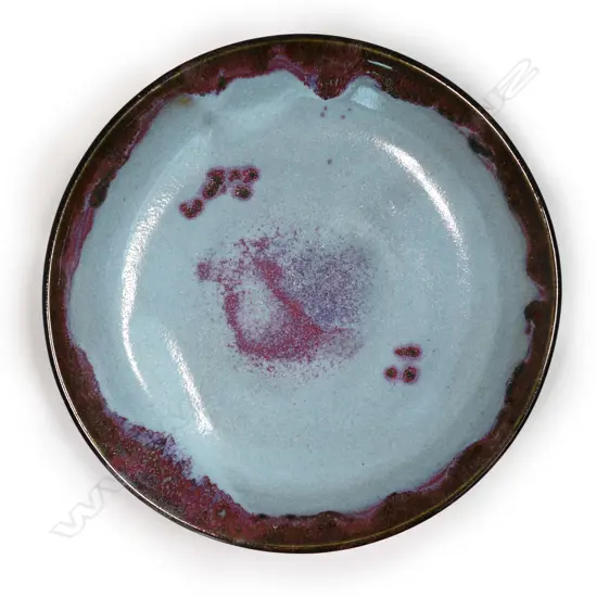 Graeme Storm stoneware large shallow bowl