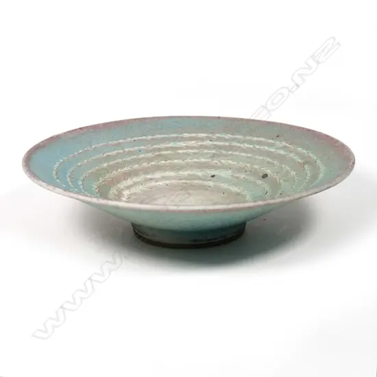 Graeme Storm stoneware flared dish