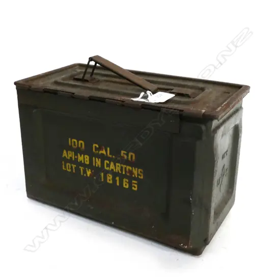 MUNITIONS BOX. L.310mm