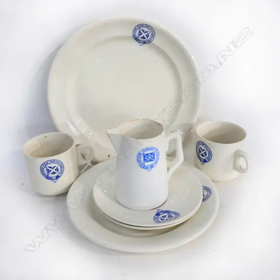 NORTHERN.S.S.Co LOGO MUGS, PLATES AND JUG