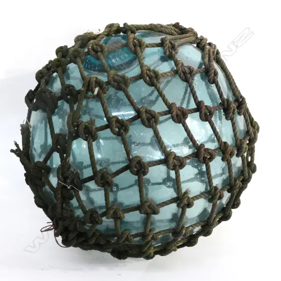 (M21) JAPANESE GLASS FISHING FLOAT, Dia.330mm