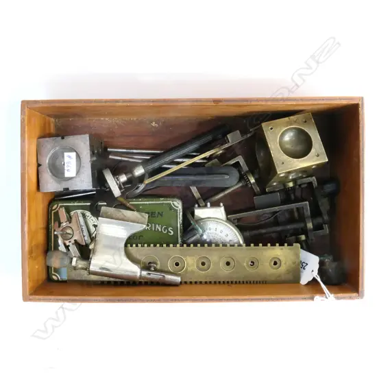 GOOD BOX ASST WATCHMAKER'S TOOLS