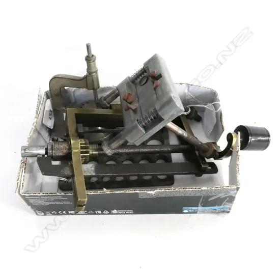 WATCHMAKER'S LATH CONTRACTING PLATE, ROLEX OYSTER UNIVERSAL TOOL