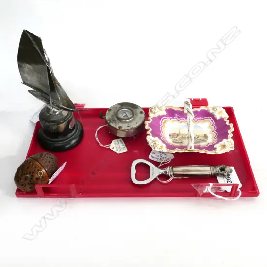 (M7) TROPHY AWARDED TO “SEA GNOME” OWNED BY RH AUGER 1929 FITTED WITH SILVER GAFF RIGGED YACHT (AF)...