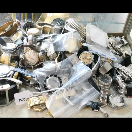 LARGE QTY ASST WRISTWATCHES AF