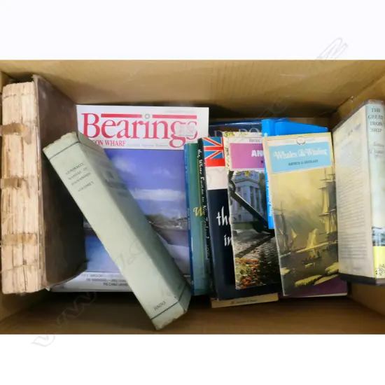 LOT - ASST MARITIME RELATED BOOKS