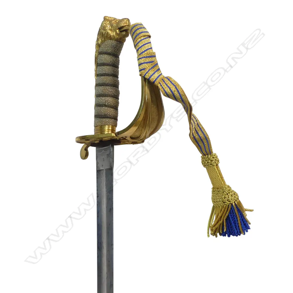 Naval Officers Sword and dress uniform components from Crimean Veteran Frederic de Veuille Sanders, Commander R.N. Image 1++