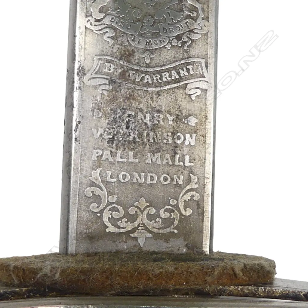 1827 Pattern Scottish Rifles Sword , named to Andrew Gordon Maitland (2nd Lieutenant in the Scottish Cameronians,  1914–1920), Image 1++