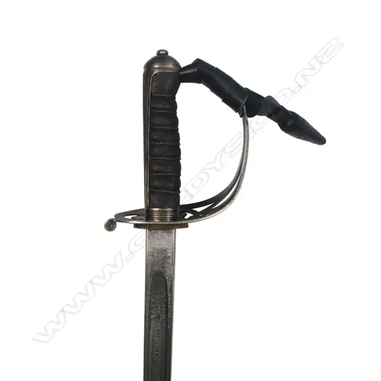 1827 Pattern Scottish Rifles Sword , named to Andrew Gordon Maitland (2nd Lieutenant in the Scottish Cameronians,  1914–1920),