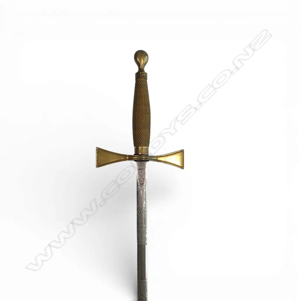 Masonic Fraternal Sword made by Wilkinson Pall Mall London, Image 1++