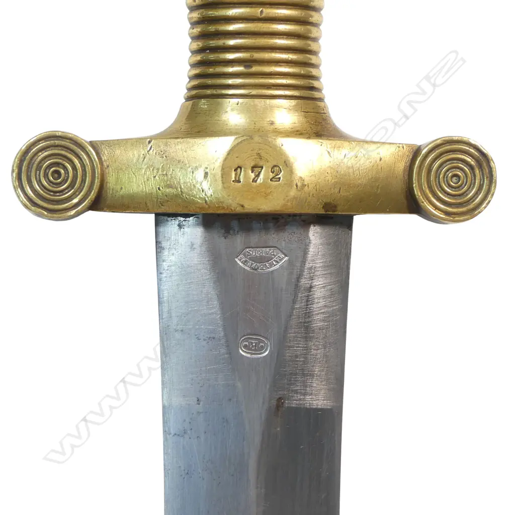 Pattern 1831  French Chatellerault infantry 'gladius' sword,  485mm blade stamped 'Talabot Fs  (Freres) Paris', Image 1++