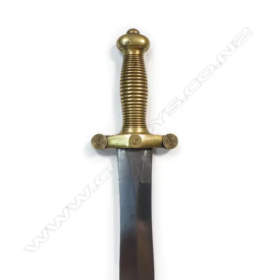 Pattern 1831  French Chatellerault infantry 'gladius' sword,  485mm blade stamped 'Talabot Fs  (Freres) Paris',