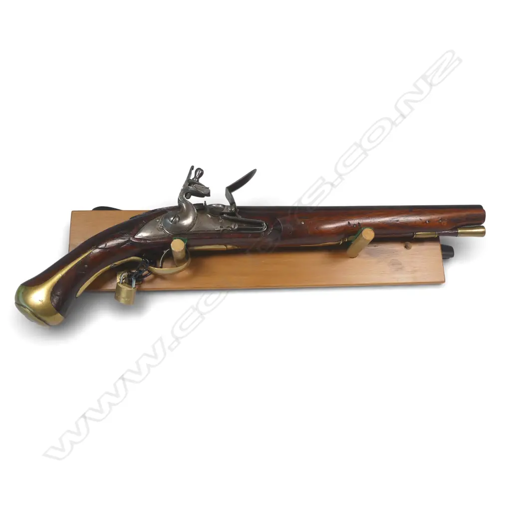 Replica ​British Pattern 1738 Land Service (Heavy Dragoon) Flintlock Pistol, Image 1++