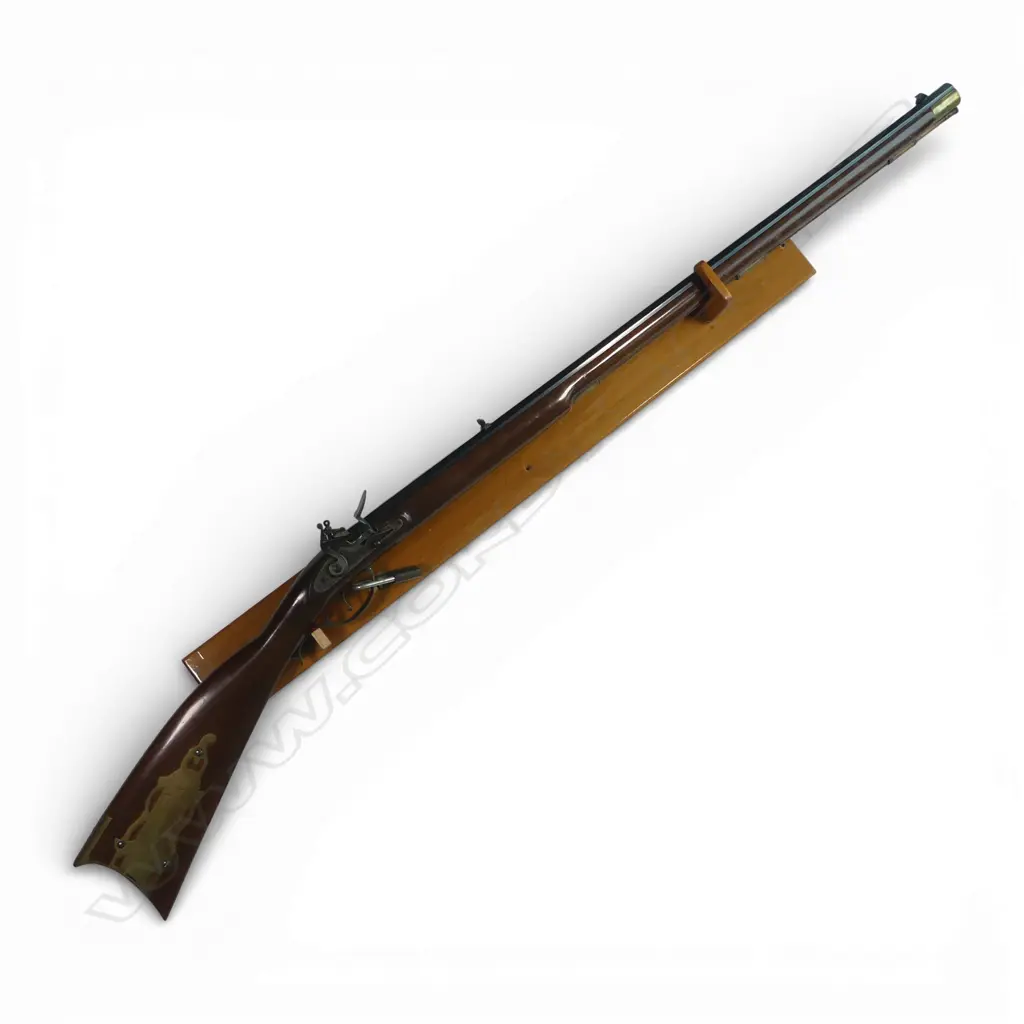 Italian Pedersoli Reproduction .45 cal Flintlock Kentucky Rifle, Image 1++