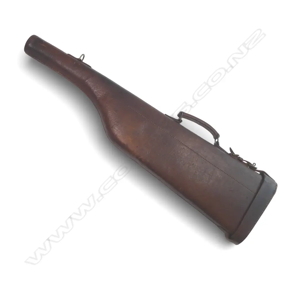 Leather 'Leg o' Mutton Shotgun Case, Image 1++