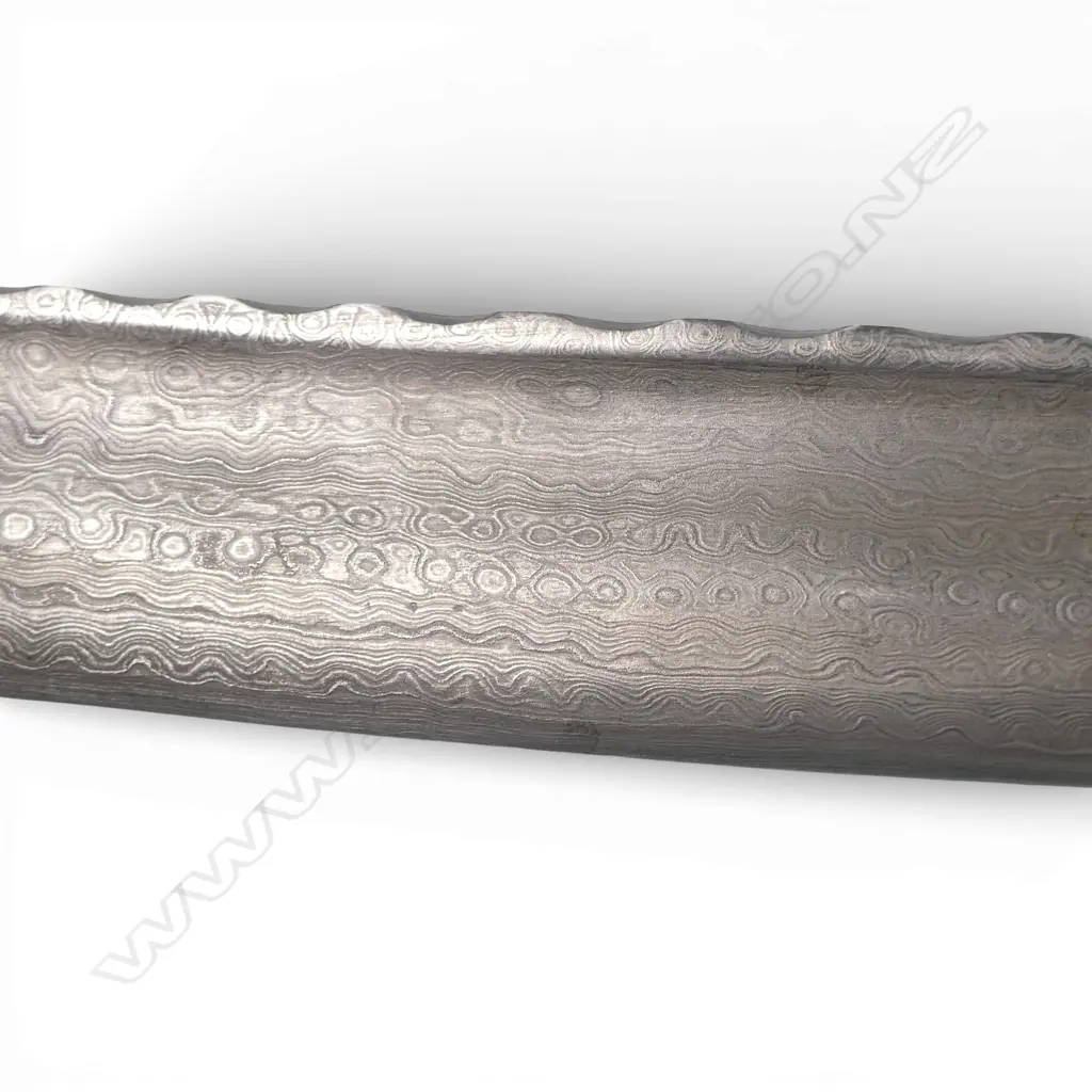 Tulwar/Shamshir Sword with 30" curved and fullered wootz steel blade, Image 1++