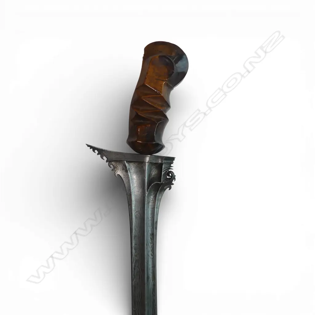 Impressive straight double edge bladed kris, Image 1++