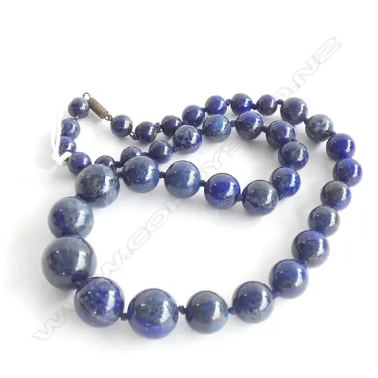 LAPIS LAZULI NECKLACE L.490mm