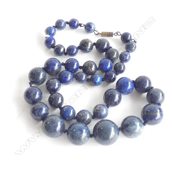 LAPIS LAZULI NECKLACE L.500mm