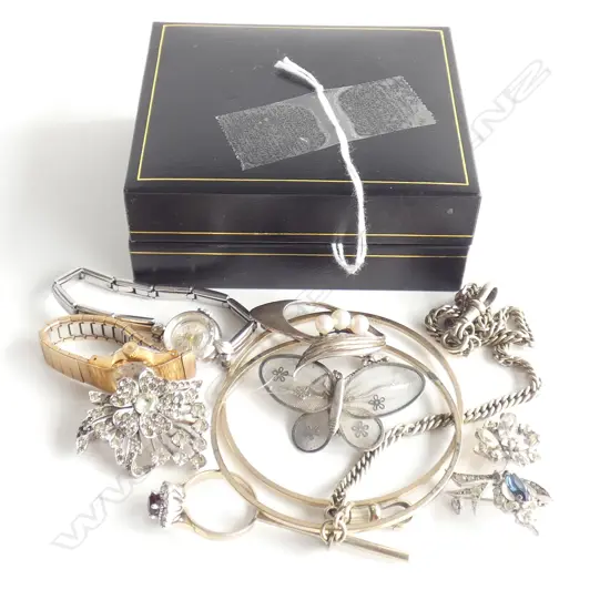 COLLECTION ASST. STG & SILVER METAL JEWELLERY