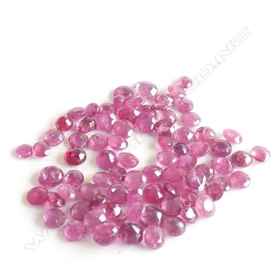 10CT FACETED RUBIES