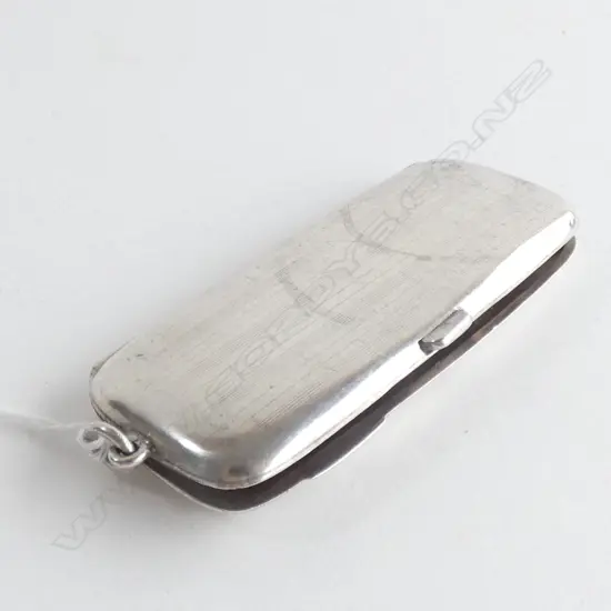 STG SILVER CIGARETTE CASE, B'HAM 1911 28 GRAMS