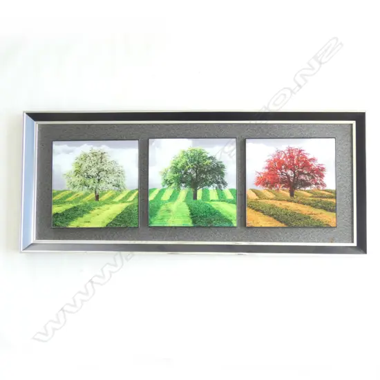 3 TREES PHOTO TRIPTYCH ARTWORK...