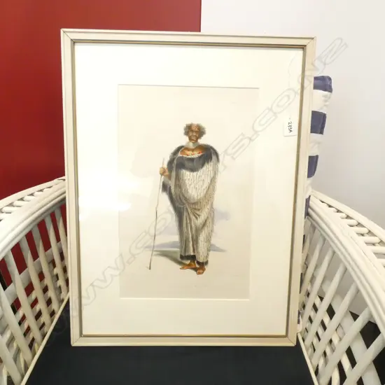 George French Angas (1822-1886) 'Horomona Maruhau'