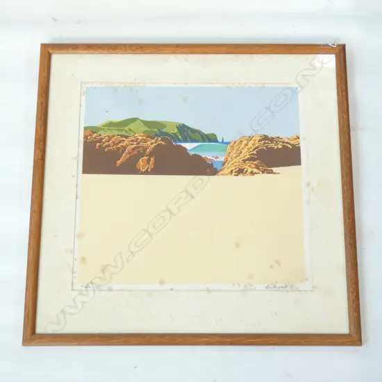 TOM BURNETT 'PAHI' SCREENPRINT 21/60 '81 365x390mm