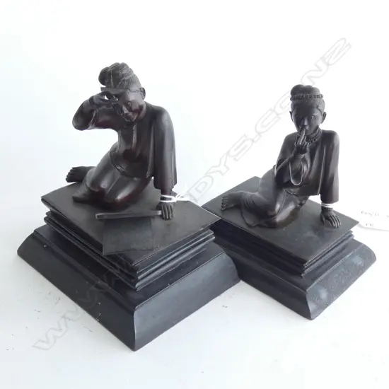 PR BRONZE THAI LADIES - H. 145MM