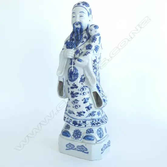 B/W ORIENTAL FIGURE H.530mm