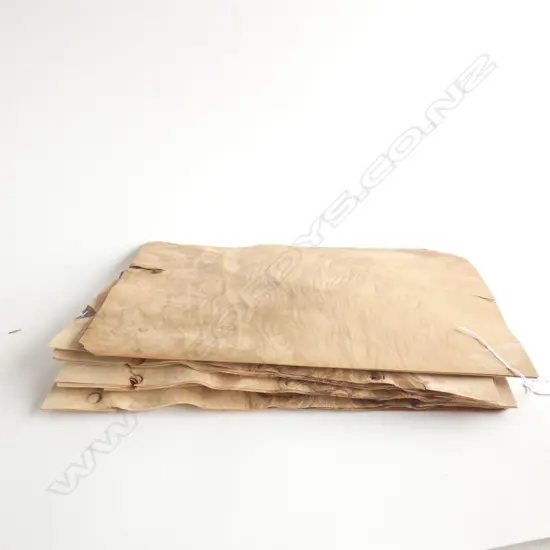 VINTAGE WOODEN VENEER SHEETS 380x250mm